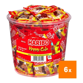 Happy Cola 6x 100 Mini bags