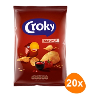 Ketchup Chips 20 Minibags