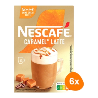 Nescafé Caramel Latte 6x 8 Sachets