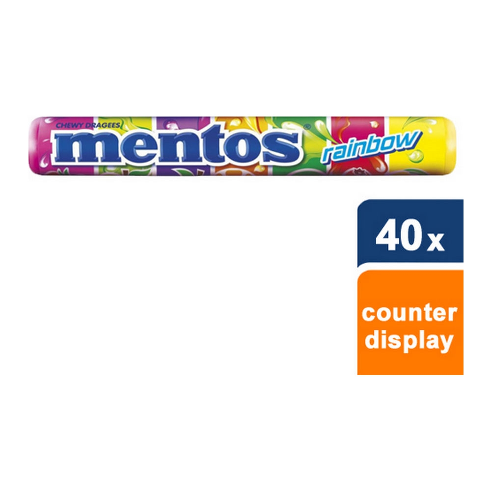 Mentos - Rainbow - 40 Rolls