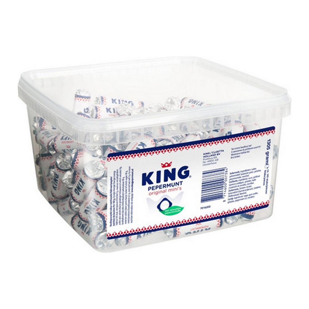 King - Peppermint Original Mini's - 1305g