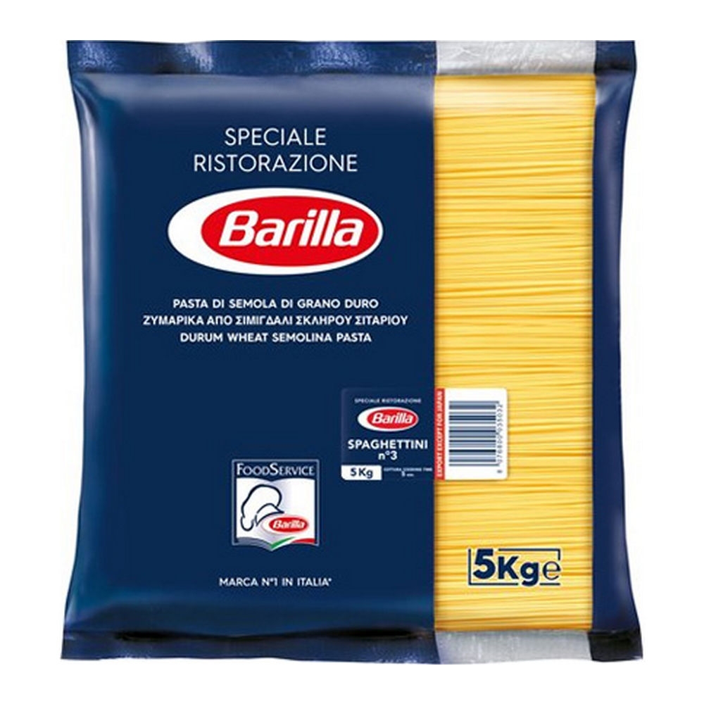 Barilla - Spaghettini N&ordm; 3 - 5 kg