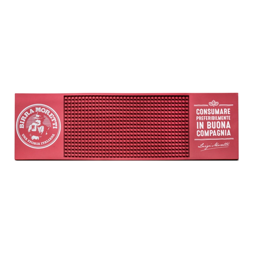 Birra Moretti - Bar Runner Rubber Original - 50cm x 15cm