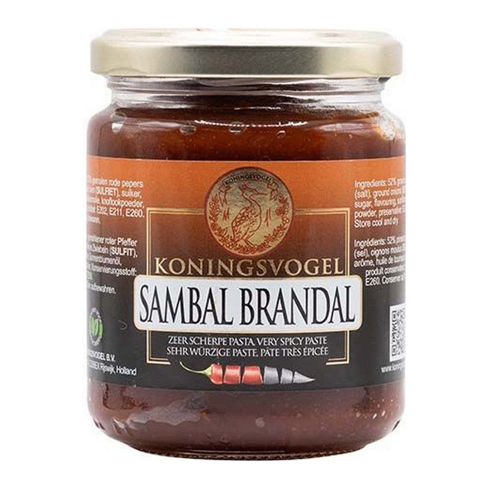 Koningsvogel - Chilli Paste/Sambal Brandal - 280g