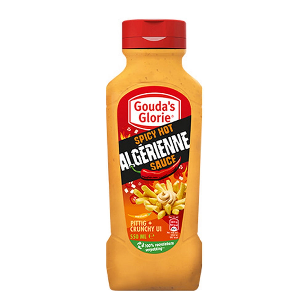 Gouda&apos;s Glorie - Spicy Hot Algerienne Sauce - 550ml