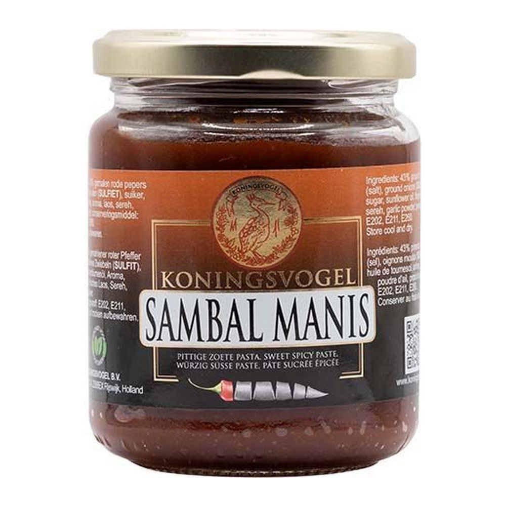 Koningsvogel - Chilli Paste/Sambal Manis - 280g