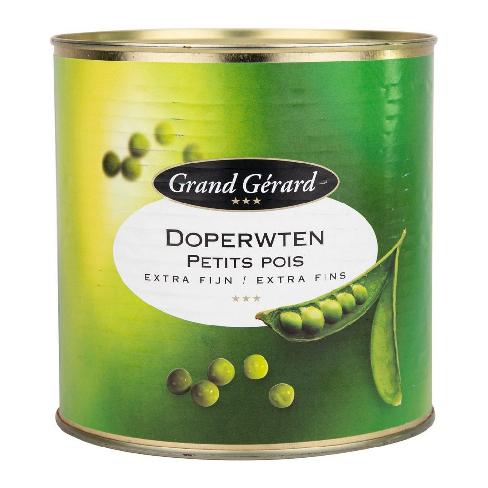 Grand G&eacute;rard - Peas Extra fine - 3 ltr
