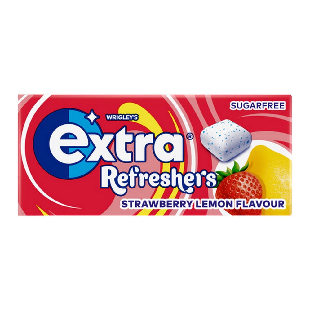 Extra - Refreshers Strawberry Lemon - 12x 18g