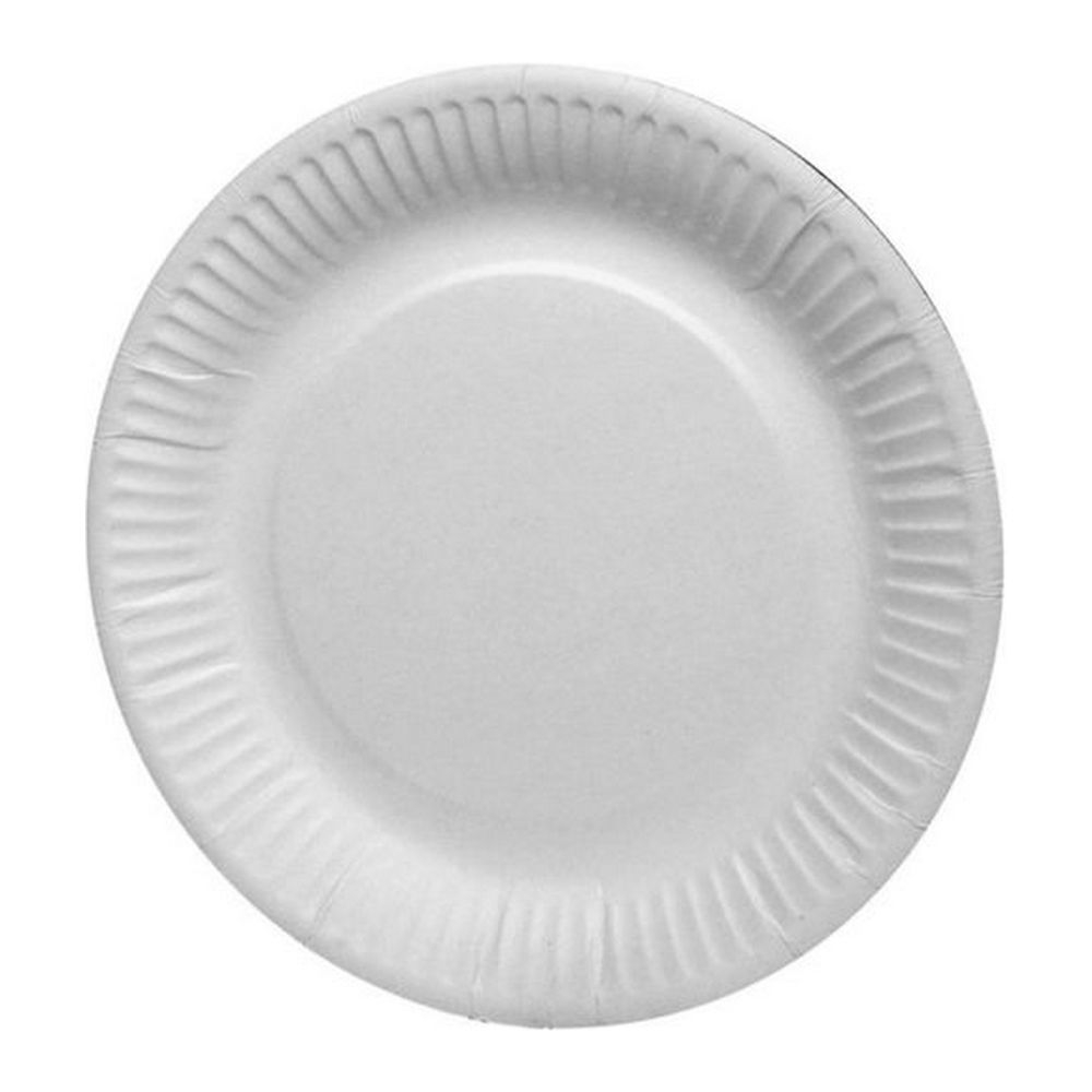 Borden - Rond Wit Karton 18cm - 100 stuks