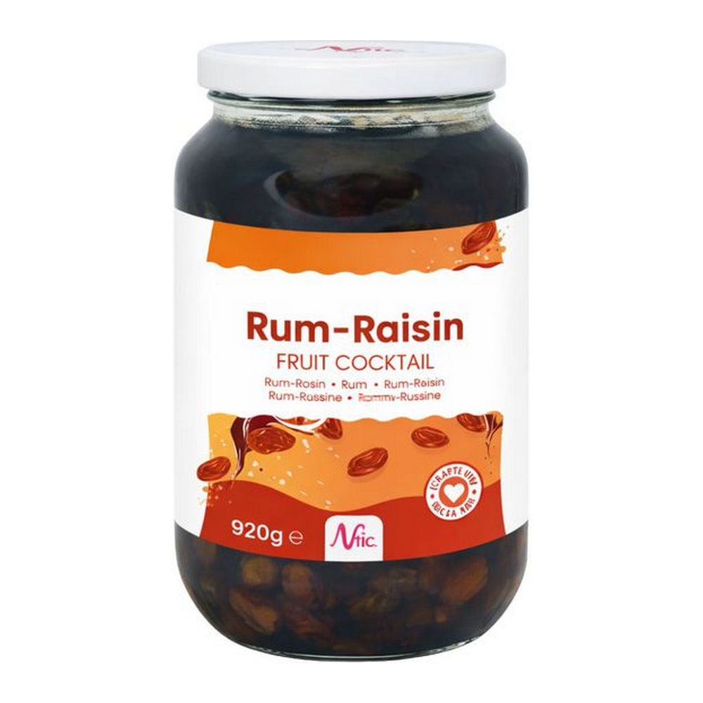 Nic - Rum Rozijnen Fruit Cocktail - 920 grams