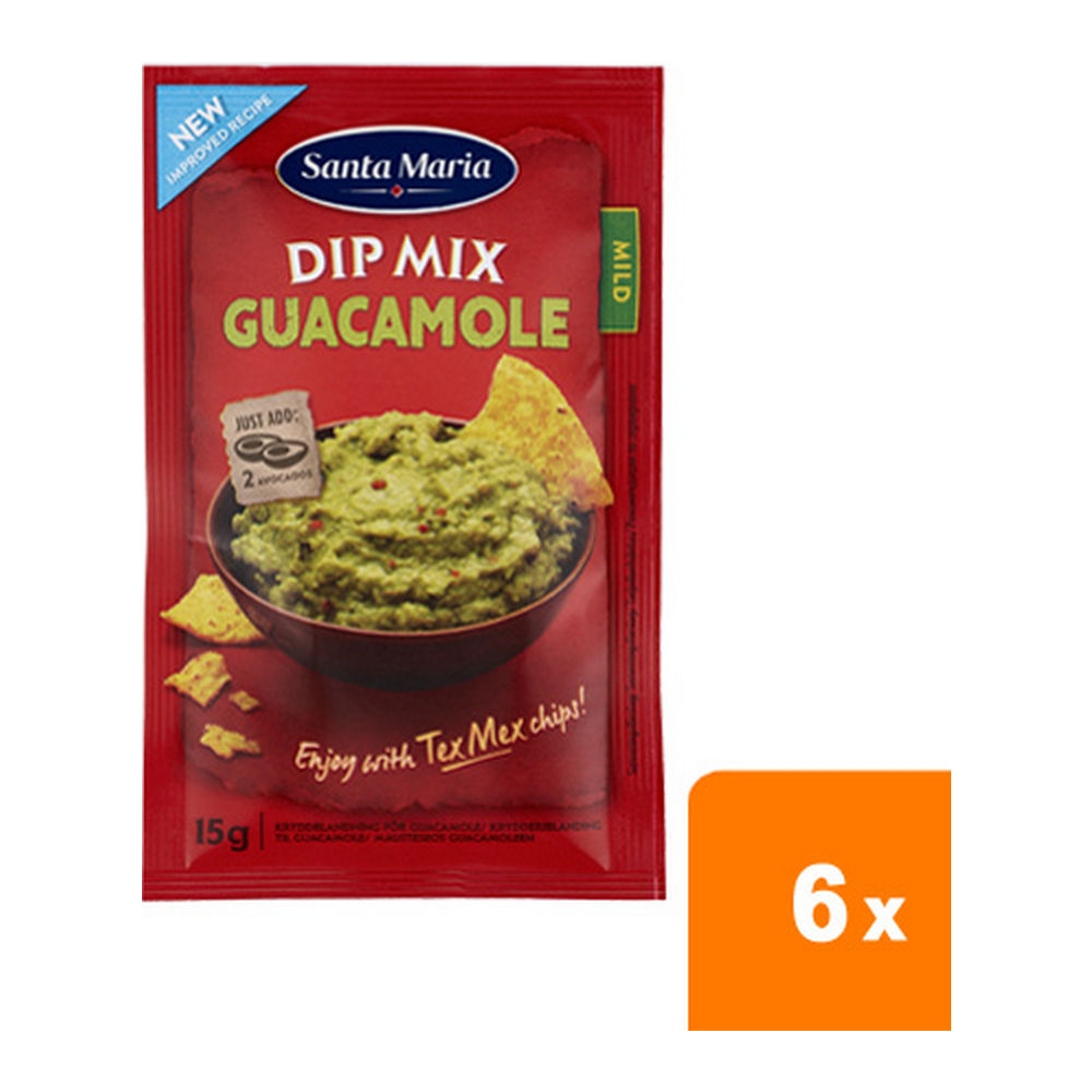 Santa Maria - Dip Mix Guacamole - 6x 15g