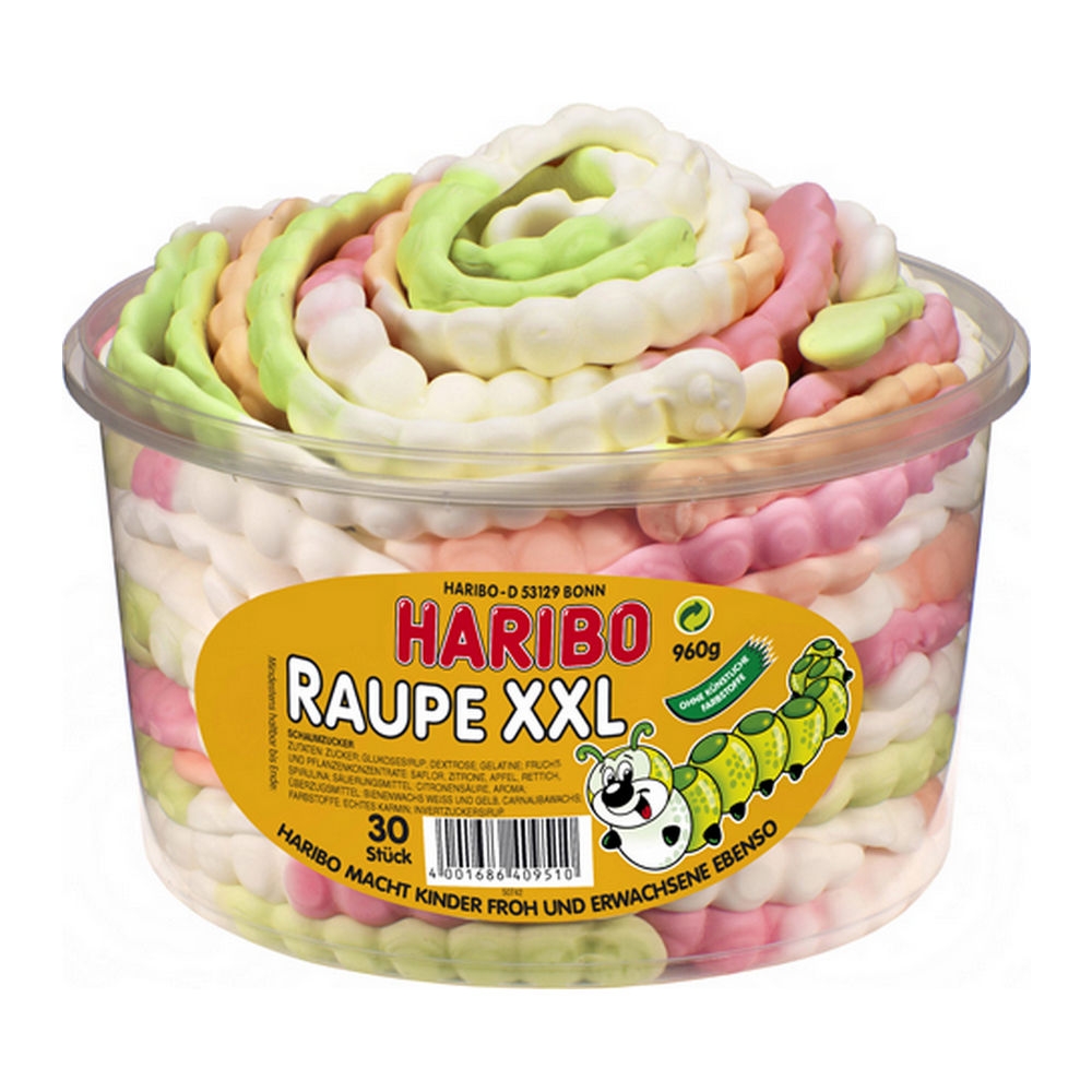 Haribo - Caterpillar XXL - 30 pieces
