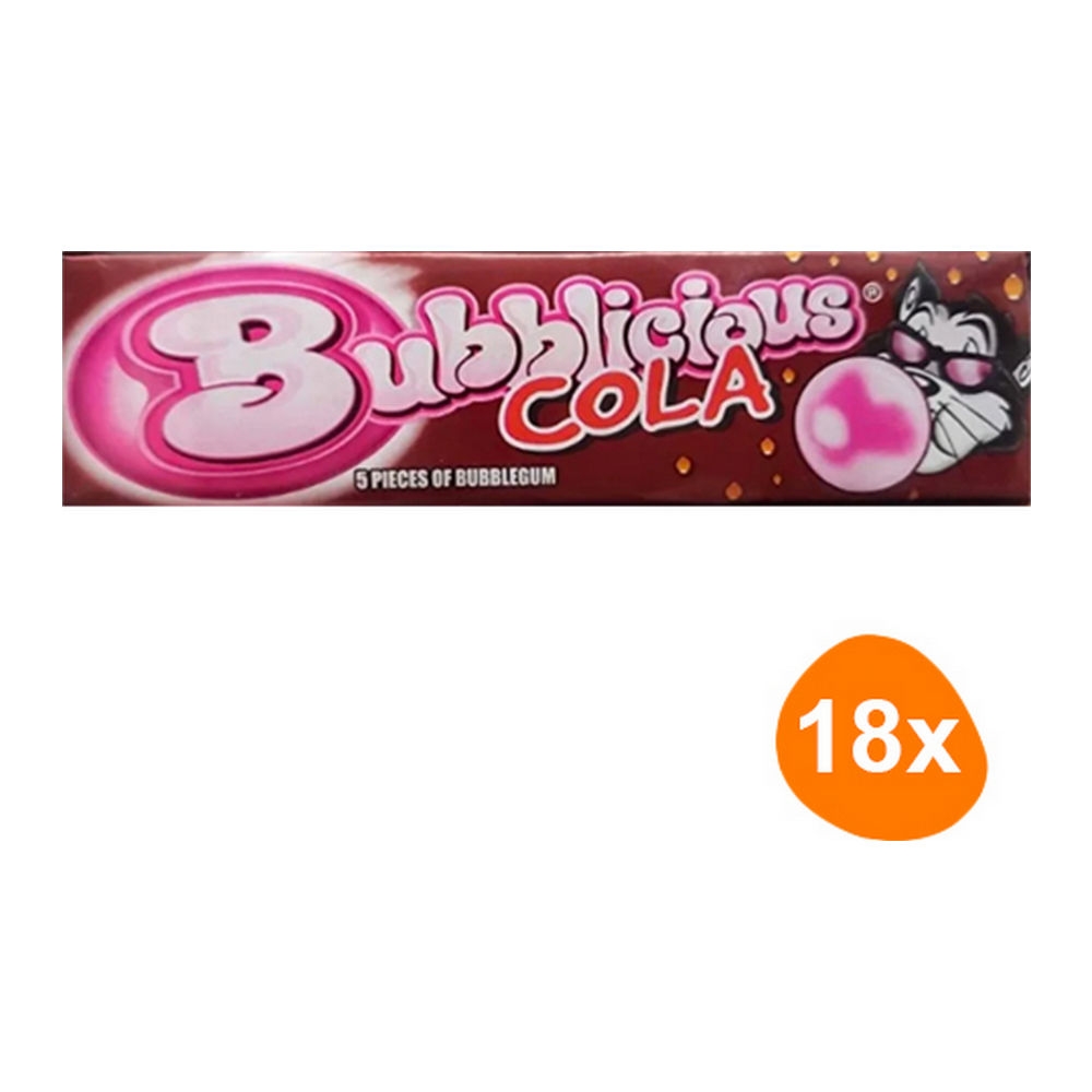 Bubblicious - Cola - 18x 5 pcs