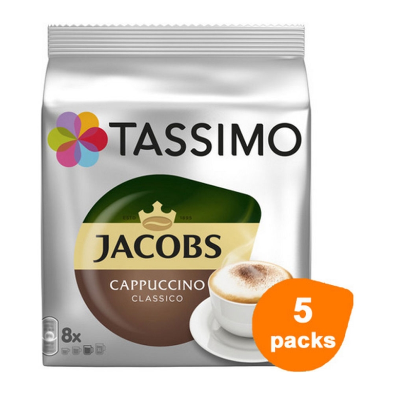 Tassimo - Jacobs Cappuccino Classico - 5x 8 T-Discs