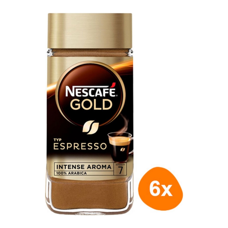 Nescafé - Gold Espresso Instant coffee - 6x 100g