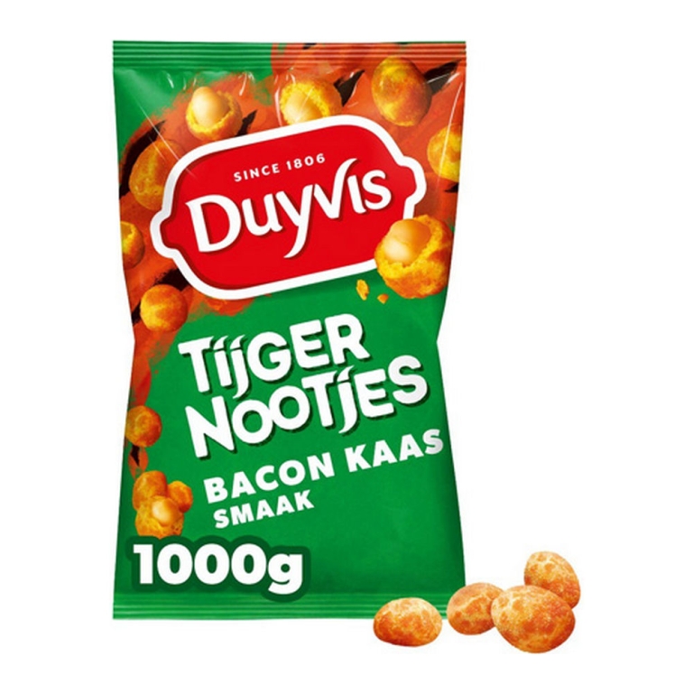Duyvis - Tigernuts (Coated Nuts) Bacon Cheese - 1kg