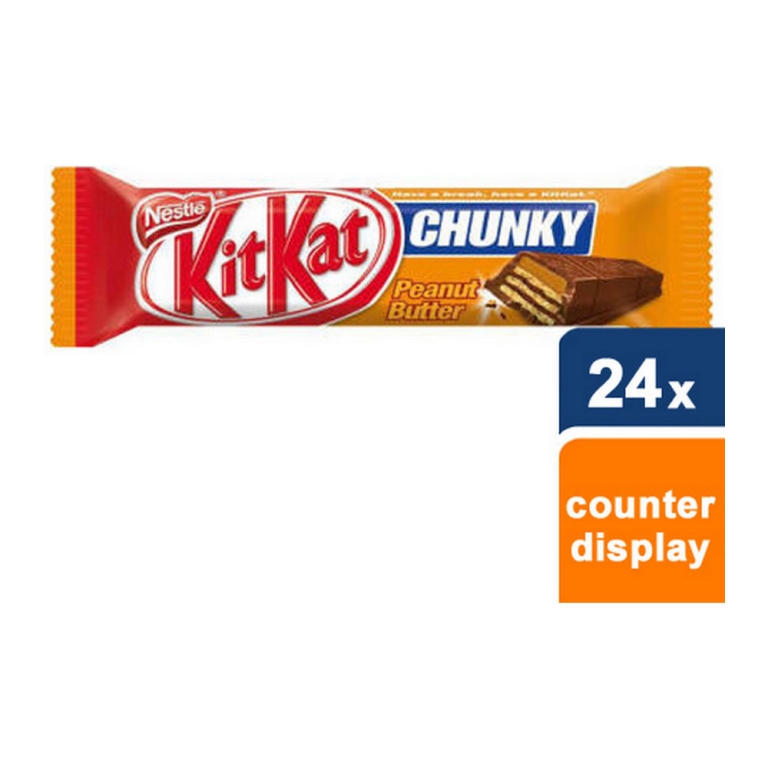 Kitkat Chunky Peanut Butter - 24 Bars