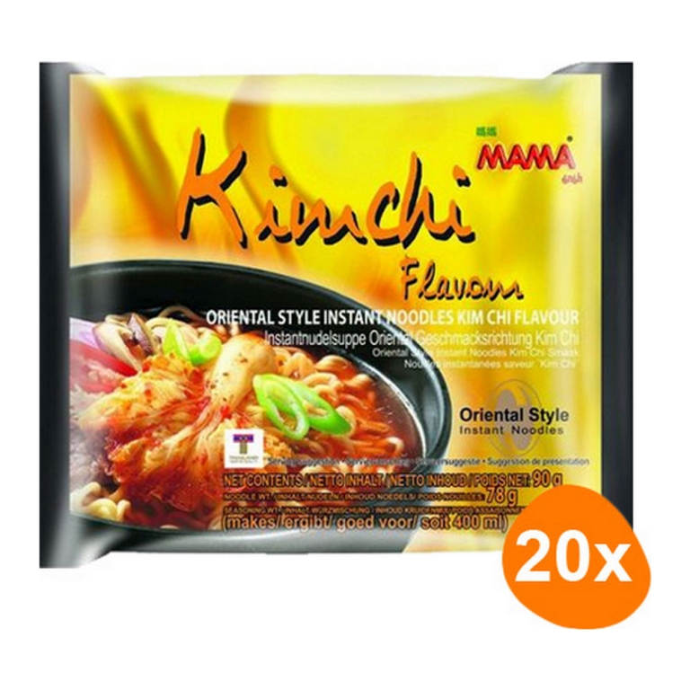 Mama - Instant Noodles Kimchi - 20 bags
