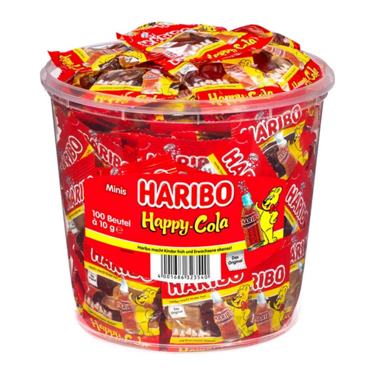 Haribo - Happy Cola - 100 Mini bags