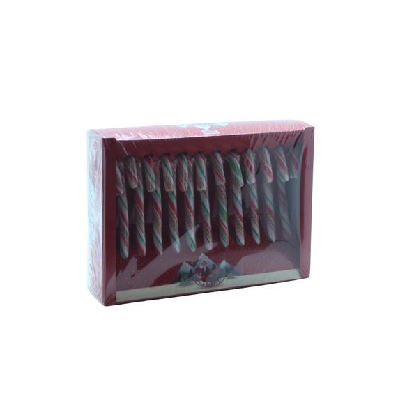 Holland Foodz | Candy Canes Rood-Wit-Groen Doosje | 144 gram