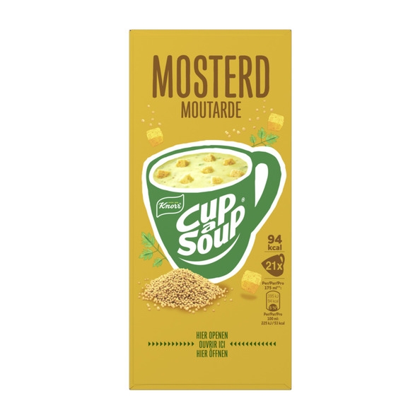 Knorr - Cup-A-Soup Mustard - 21 x 175 ml