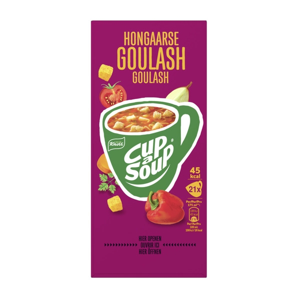 Knorr - Cup-A-Soup Hungarian Goulash - 21 x 175 ml