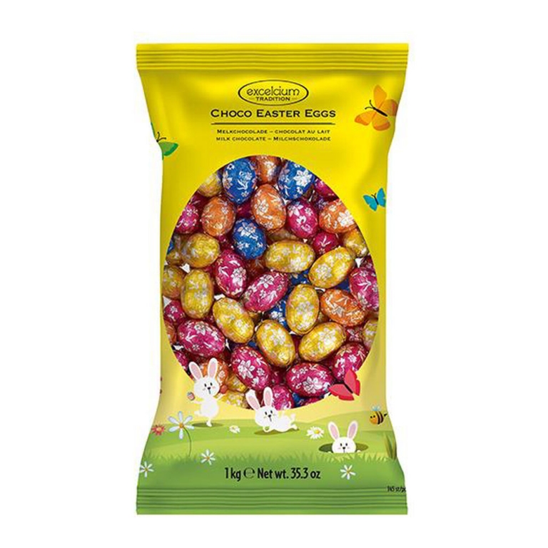 Excelcium - Milk Chocolate Easter Eggs - 1kg