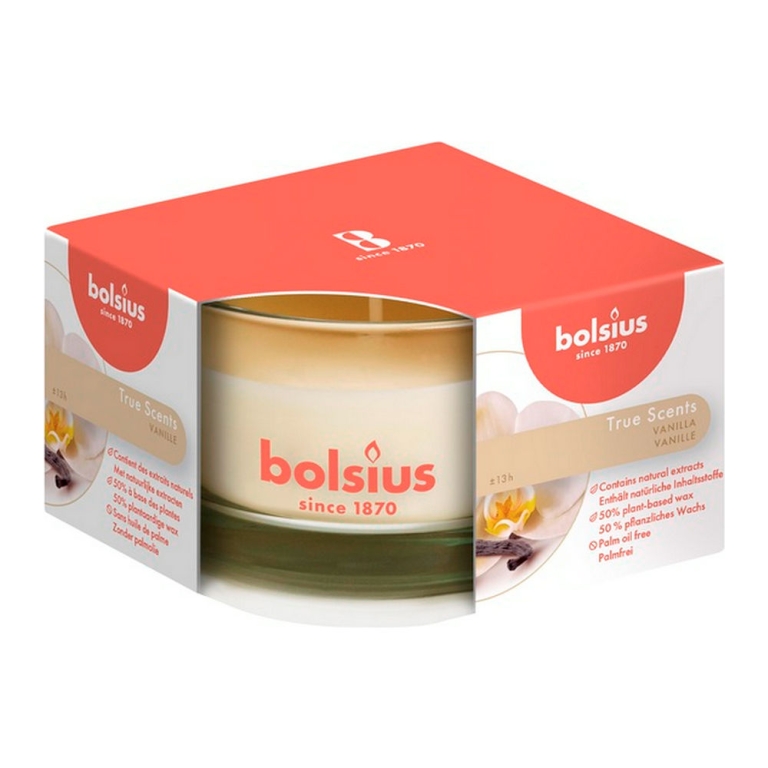 Bolsius - Scented Glass - Vanilla - 5x8 cm - 6 pieces