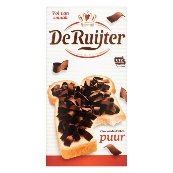 De Ruijter - Ruiter Choco Vlokken Puur - 16x 200g