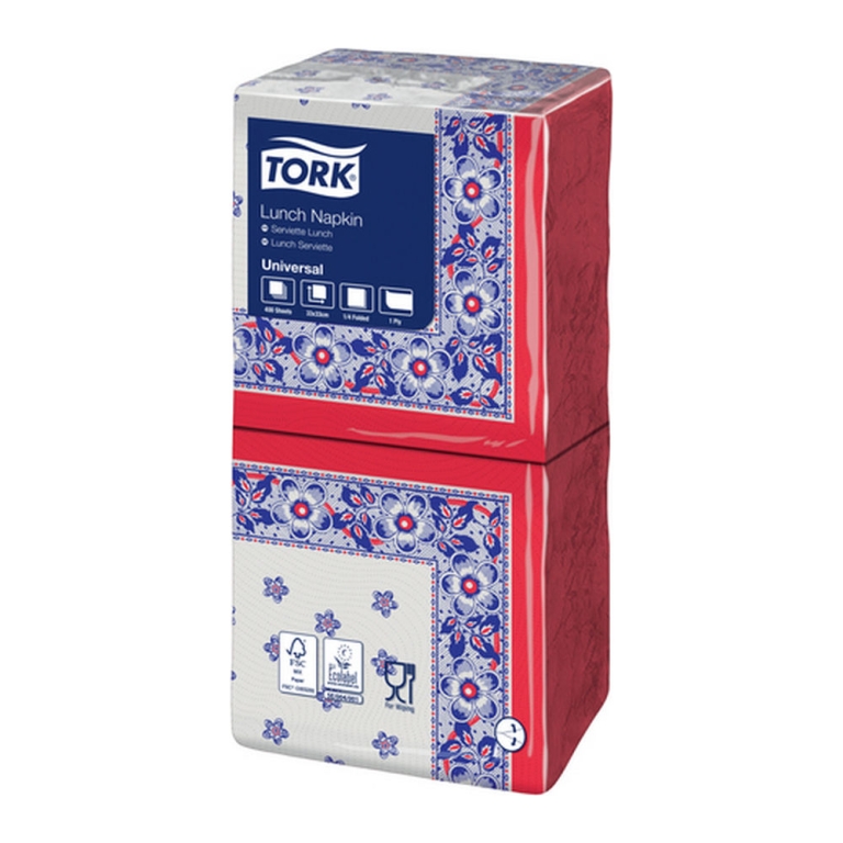 Tork - Servet Boerenzakdoek 1-laags 33cm - 400 stuks