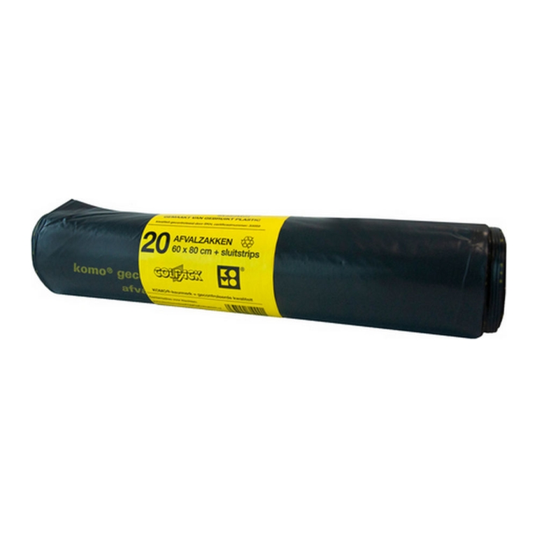 Komo - Afvalzak 60x80cm 50my - 20x 20 stuks