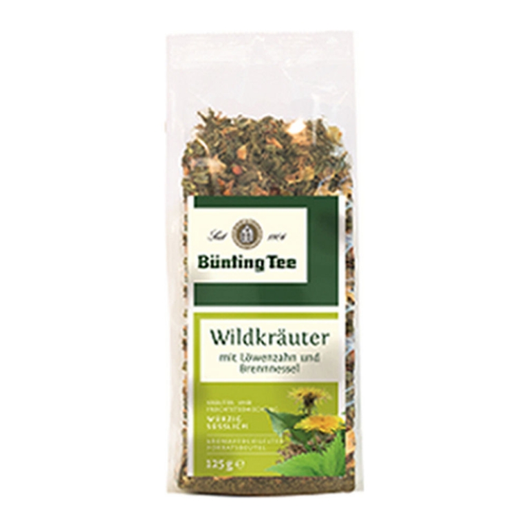 Bunting Tee - Fruchtetee Wildkrauter Zak - 6x 200g