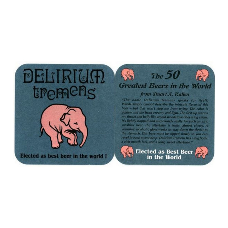 Delirium - Tremens Bierviltjes - 4x 100 stuks