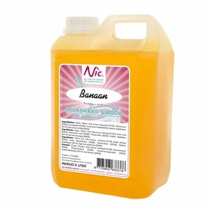 Nic - Milkshake Syrup Banana - 2 litres