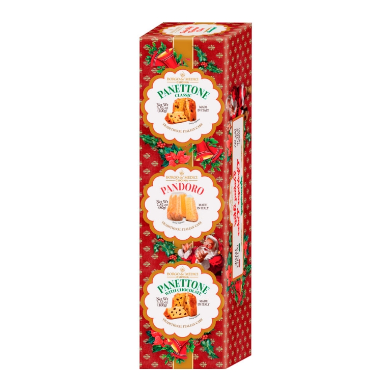 Borgo de' Medici - Panettone & Pandoro - 6 x 280 grams