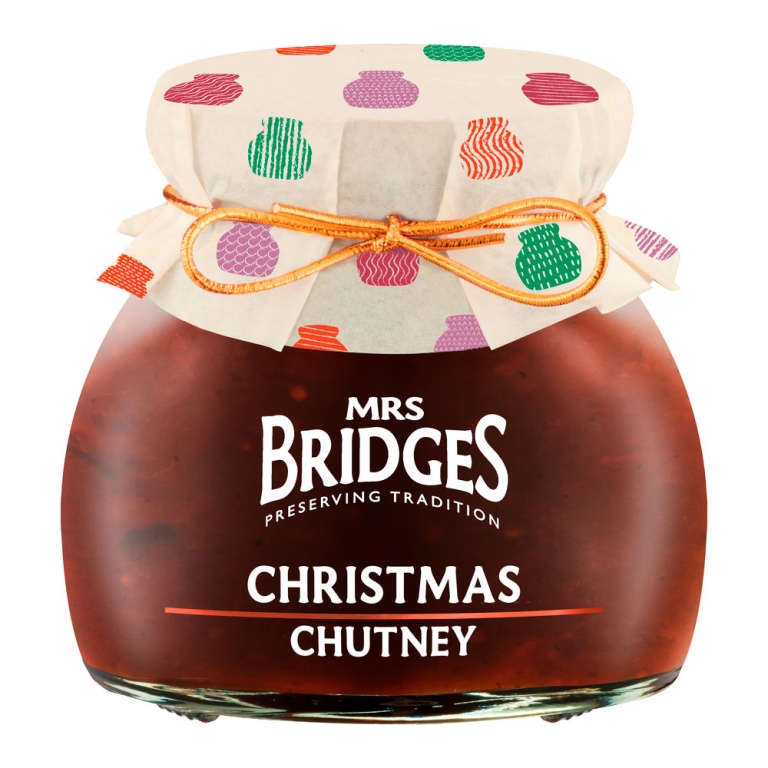 Mrs Bridges - Christmas Chutney Glas - 6 x 240 grams