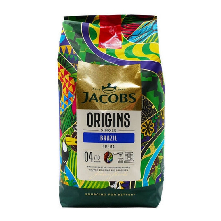 Jacobs - Origins Brazil Crema Bonen - 4x 1000g