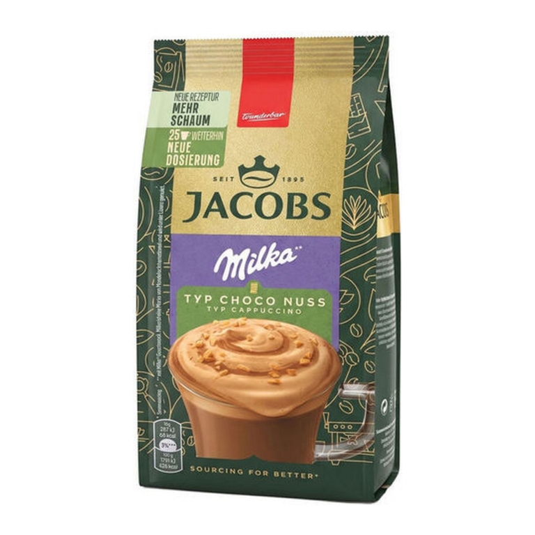 Jacobs - Cappuccino Milka Chocolate Nuß Zak - 12x 400g