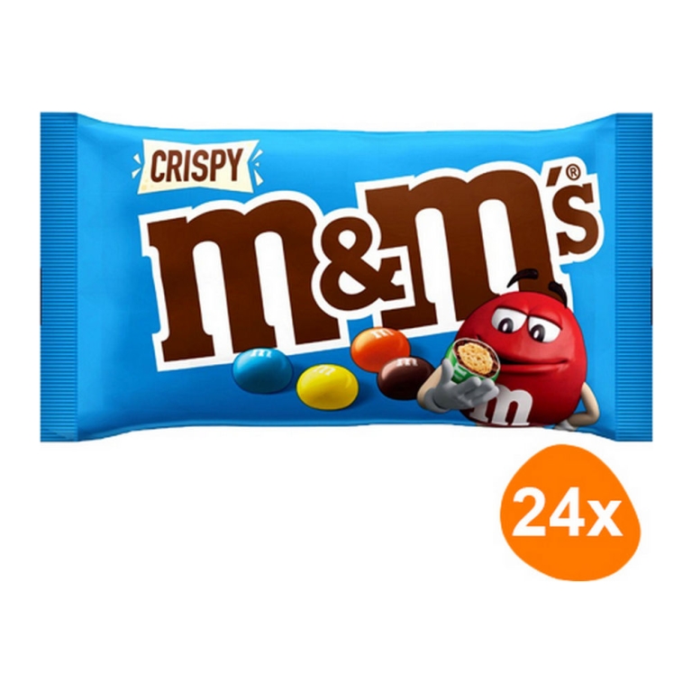 M&M's - Crispy - 24 bags