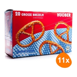 Huober Brezel - Large Pretzels - 11x 400g