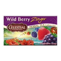 Celestial Seasonings - Wild Berry Zinger Herbal Tea - 20 Tea Bags