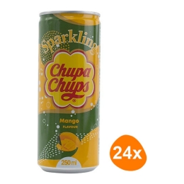 Chupa Chups - Sparkling Mango Soda - 24x 250ml