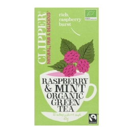 Clipper - Green Tea Raspberry Mint - 20 bags