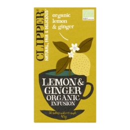 Clipper - Lemon & ginger Tea bio - 20 bags