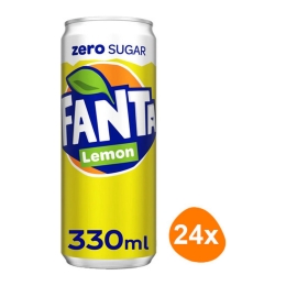 Fanta - Zero Lemon - 24x 330ml