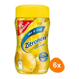 Gut & Günstig - Instant Lemon Tea - 6x 400g
