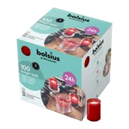 Bolsius - Relight red candles - Refill 100 pieces