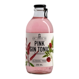 Sir James 101 - Pink Gin Tonic 0% - 12 x 25 cl