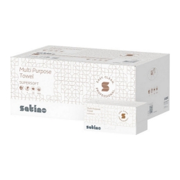 Satino - Multifunct Doek In Doos 2-lgs 200vel - 15 stuks