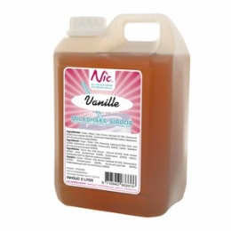 Nic - Milkshake Syrup Vanilla - 2 litres